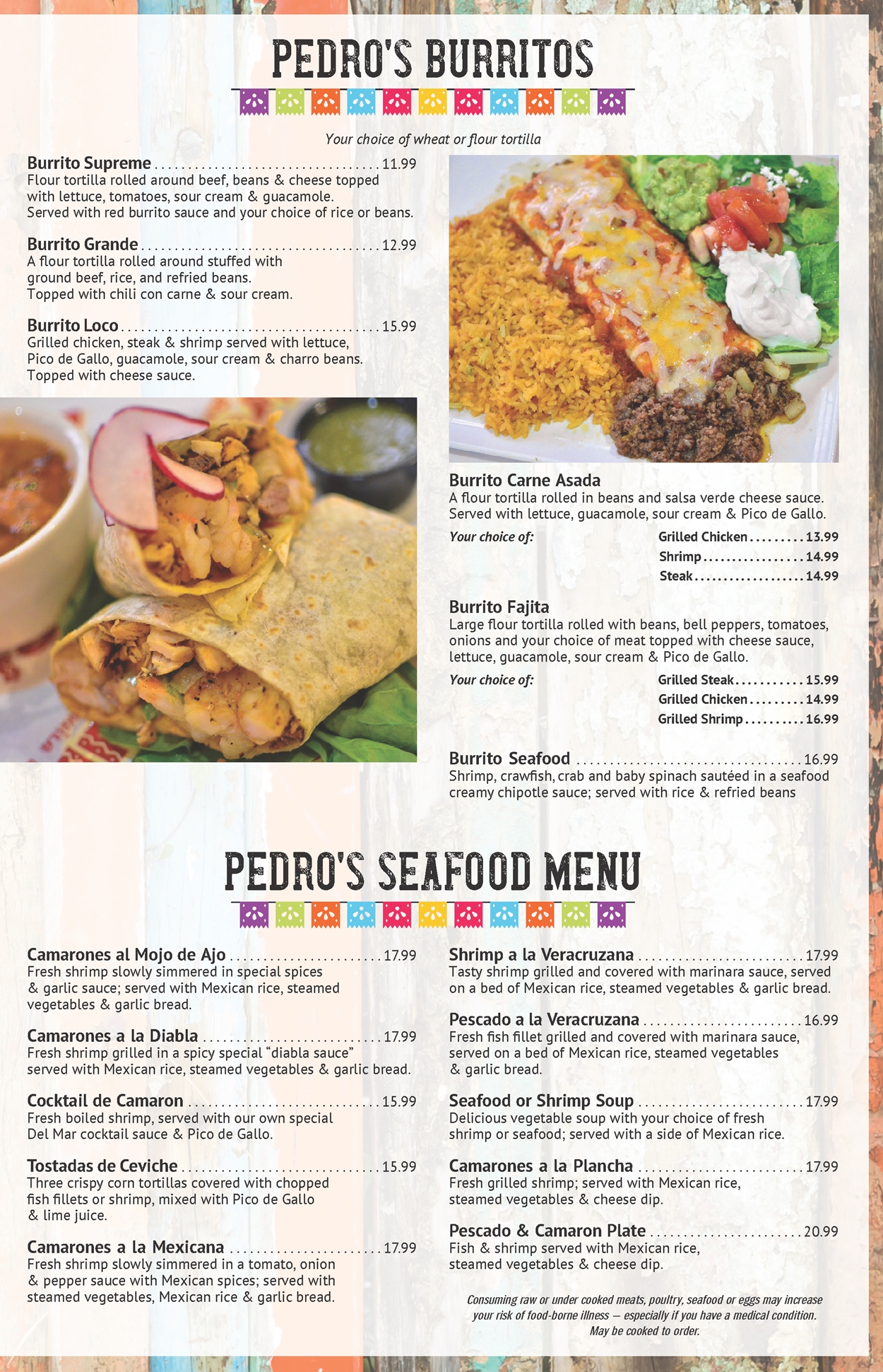 pedros mexican restaurant bossier city